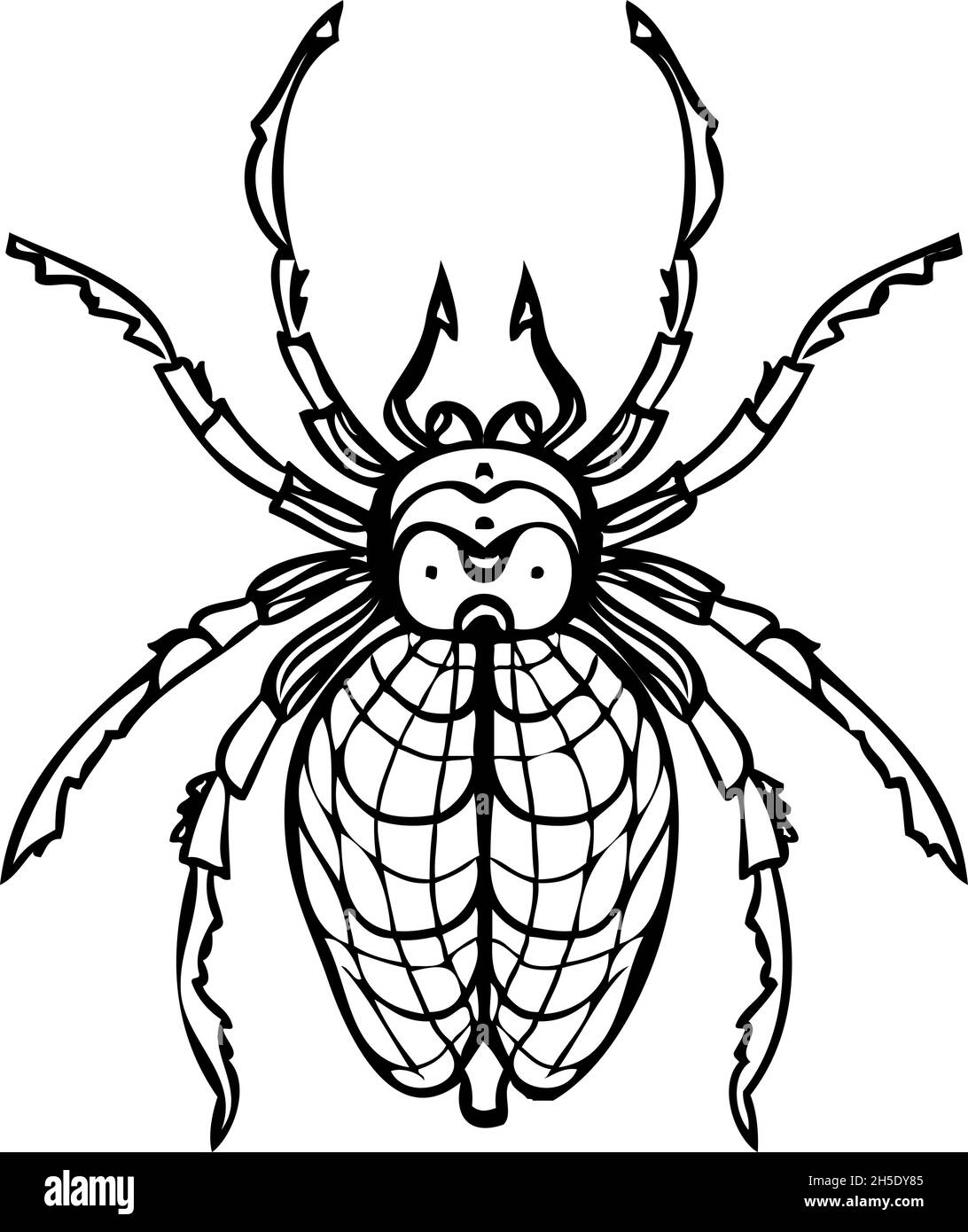 170+ Spider Coloring Pages Free Printable 77