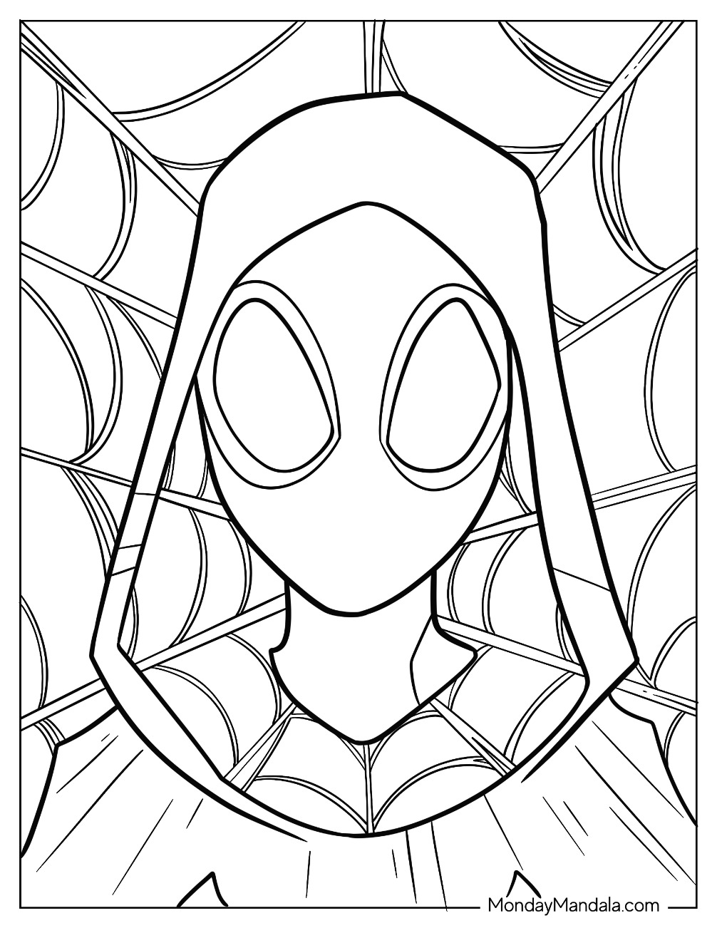 170+ Spider Coloring Pages Free Printable 88