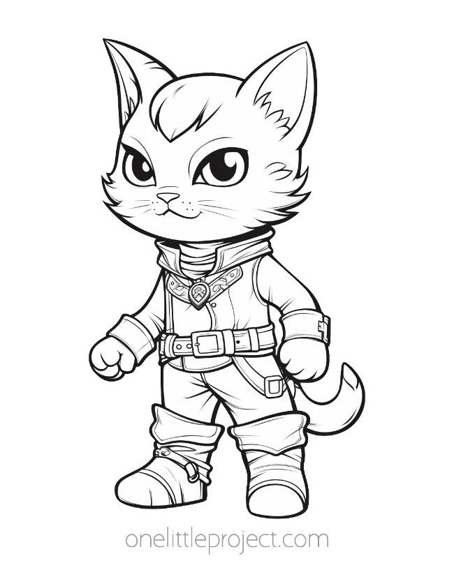 200+ Kitty Coloring Pages: Purr-fectly Adorable Fun 106