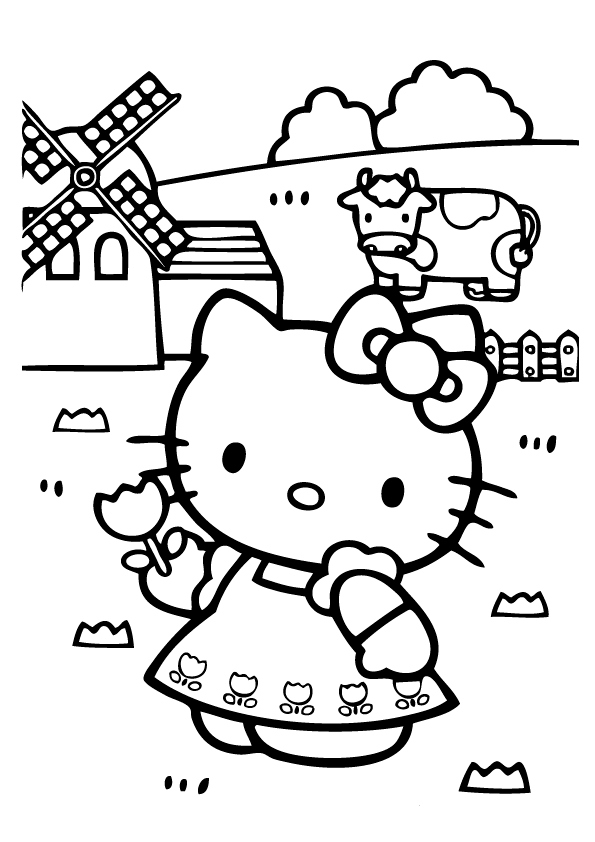 200+ Kitty Coloring Pages: Purr-fectly Adorable Fun 119