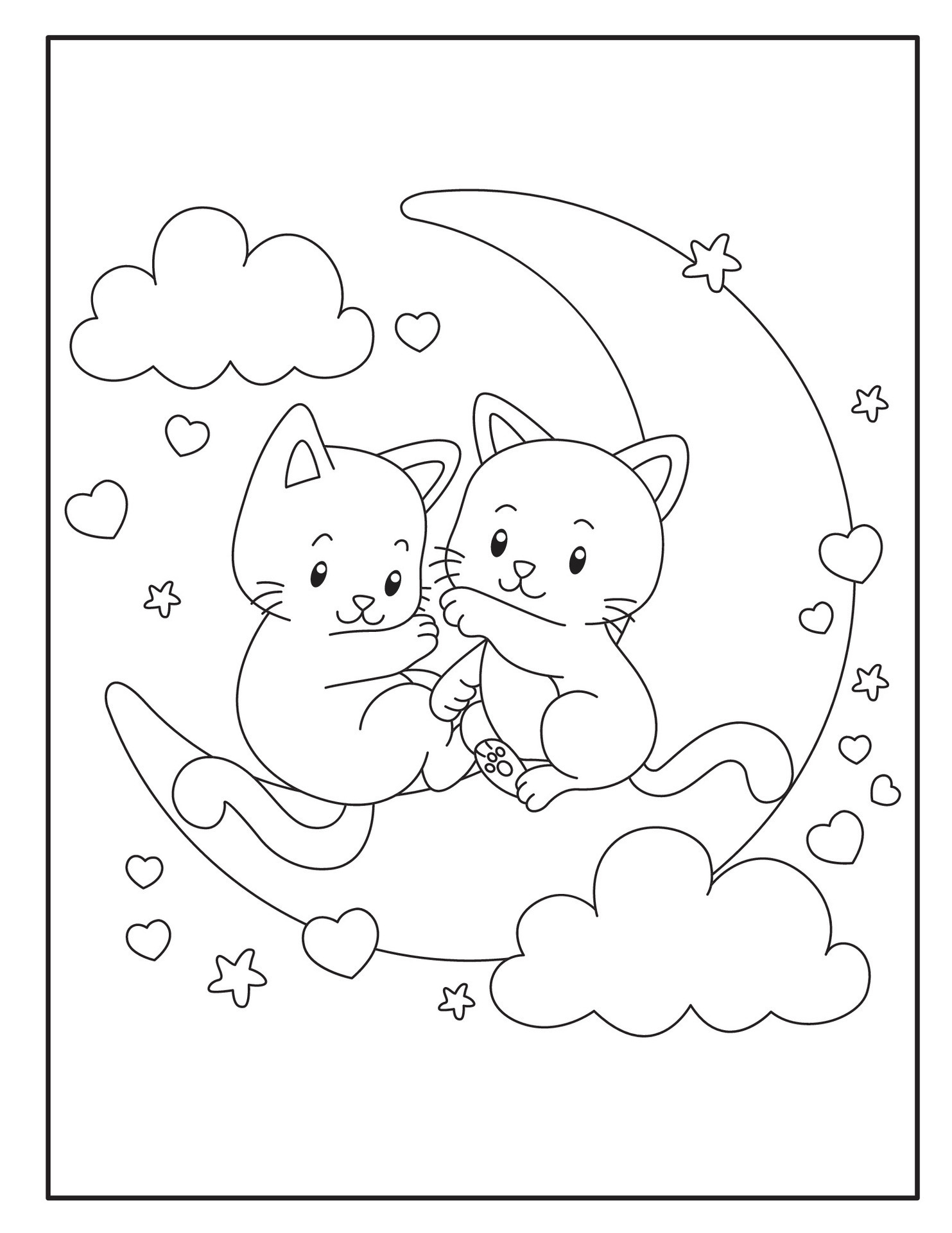 200+ Kitty Coloring Pages: Purr-fectly Adorable Fun 12