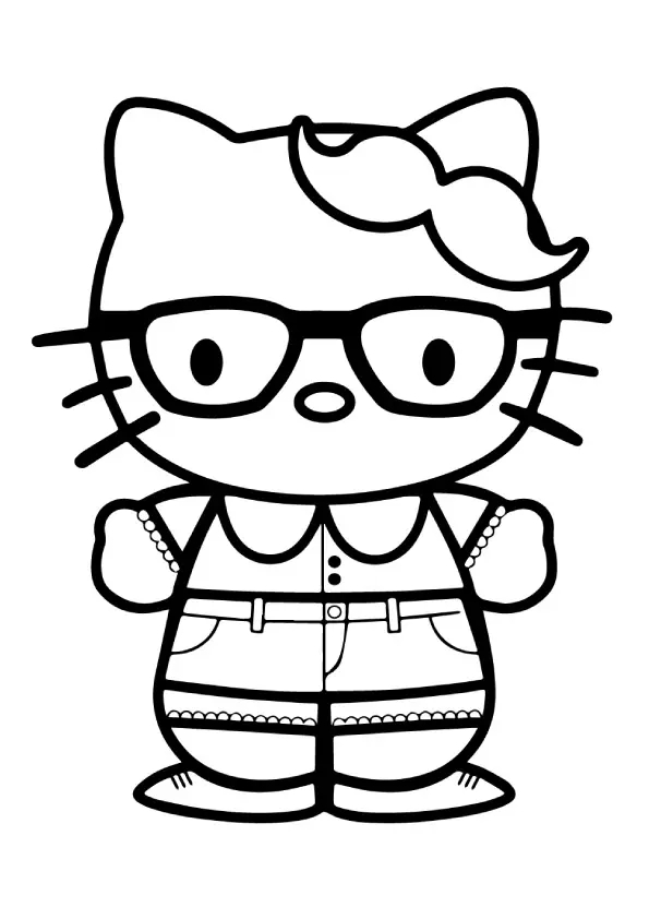 200+ Kitty Coloring Pages: Purr-fectly Adorable Fun 120