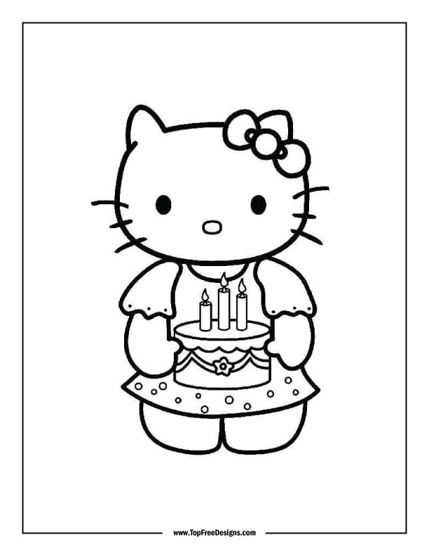 200+ Kitty Coloring Pages: Purr-fectly Adorable Fun 123