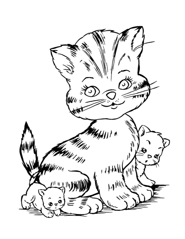 200+ Kitty Coloring Pages: Purr-fectly Adorable Fun 131