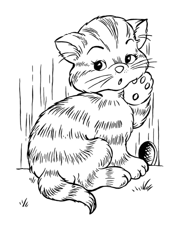 200+ Kitty Coloring Pages: Purr-fectly Adorable Fun 133