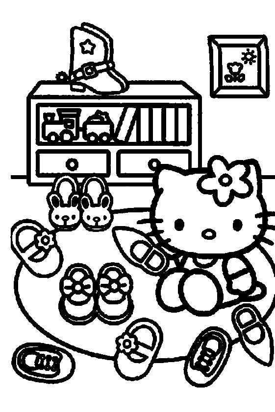 200+ Kitty Coloring Pages: Purr-fectly Adorable Fun 134