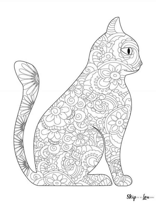 200+ Kitty Coloring Pages: Purr-fectly Adorable Fun 137