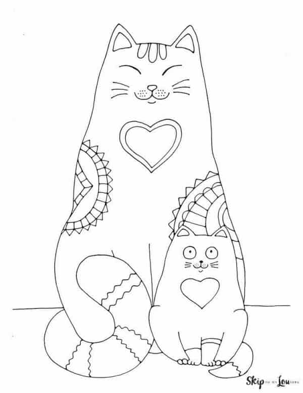 200+ Kitty Coloring Pages: Purr-fectly Adorable Fun 138