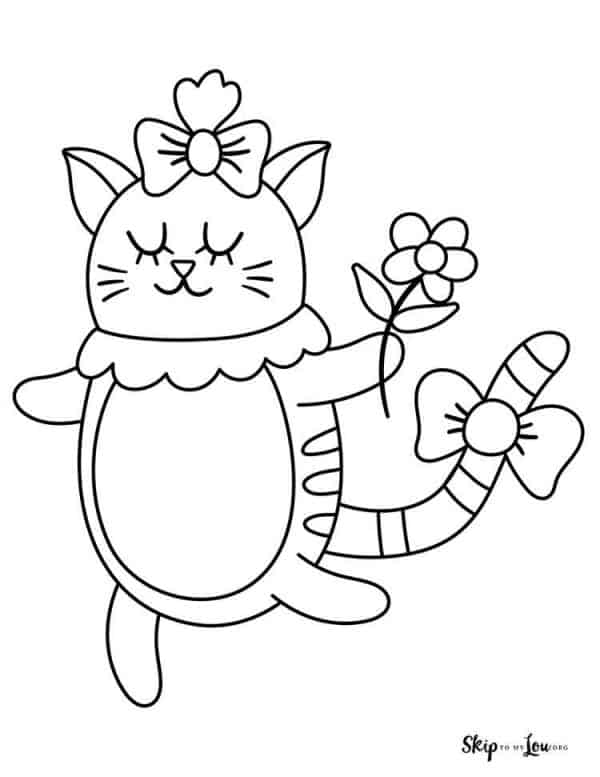 200+ Kitty Coloring Pages: Purr-fectly Adorable Fun 139