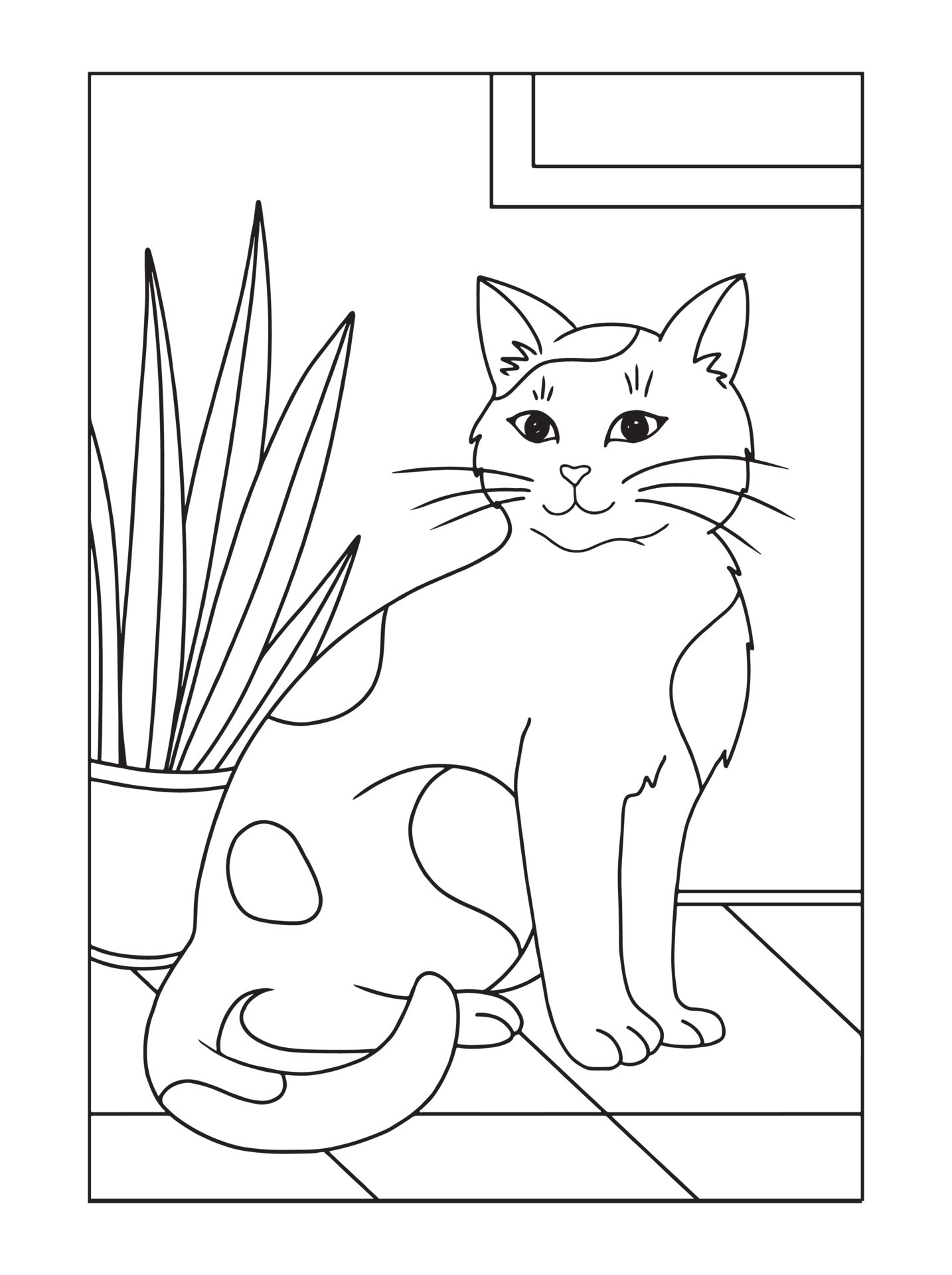 200+ Kitty Coloring Pages: Purr-fectly Adorable Fun 14