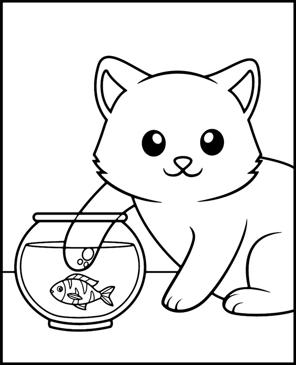 200+ Kitty Coloring Pages: Purr-fectly Adorable Fun 147