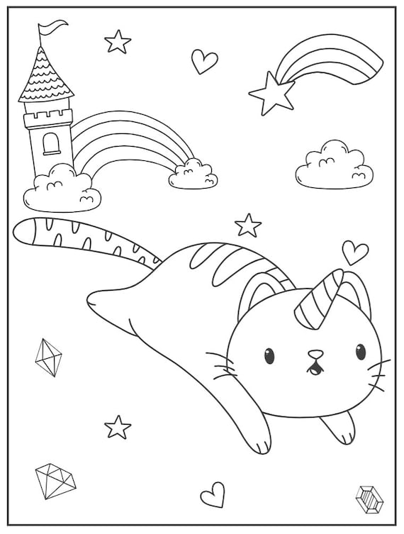 200+ Kitty Coloring Pages: Purr-fectly Adorable Fun 148