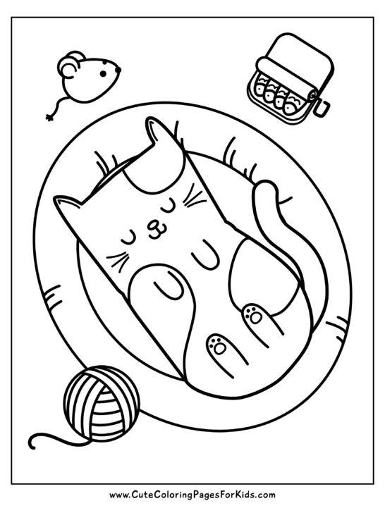 200+ Kitty Coloring Pages: Purr-fectly Adorable Fun 152