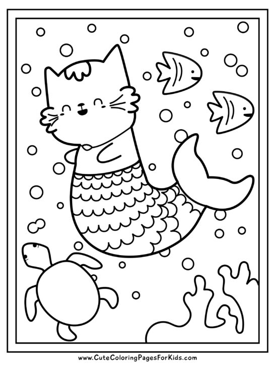 200+ Kitty Coloring Pages: Purr-fectly Adorable Fun 154