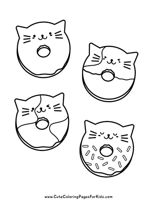 200+ Kitty Coloring Pages: Purr-fectly Adorable Fun 156