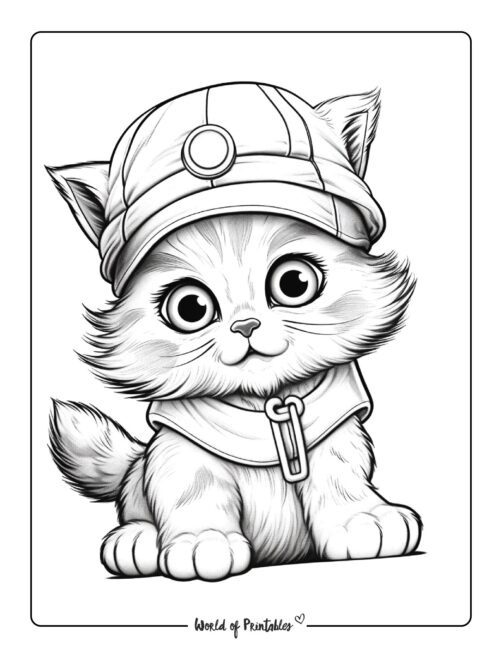 200+ Kitty Coloring Pages: Purr-fectly Adorable Fun 159