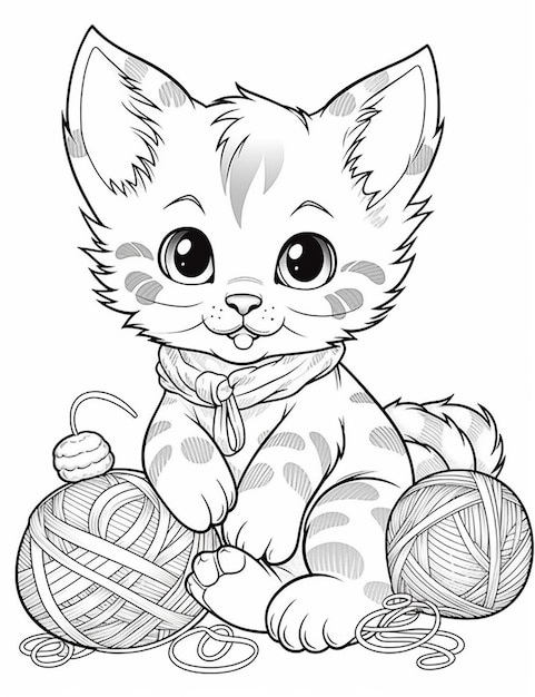 200+ Kitty Coloring Pages: Purr-fectly Adorable Fun 162