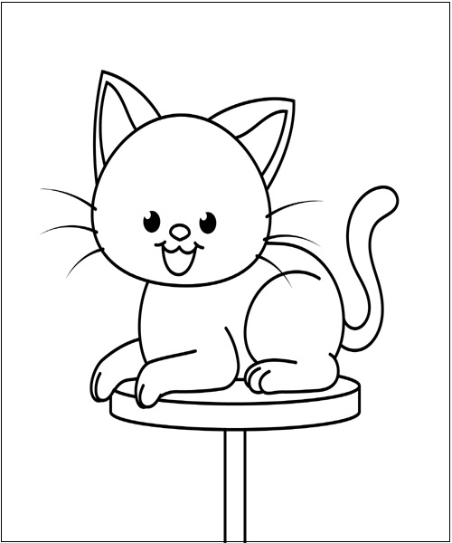 200+ Kitty Coloring Pages: Purr-fectly Adorable Fun 164