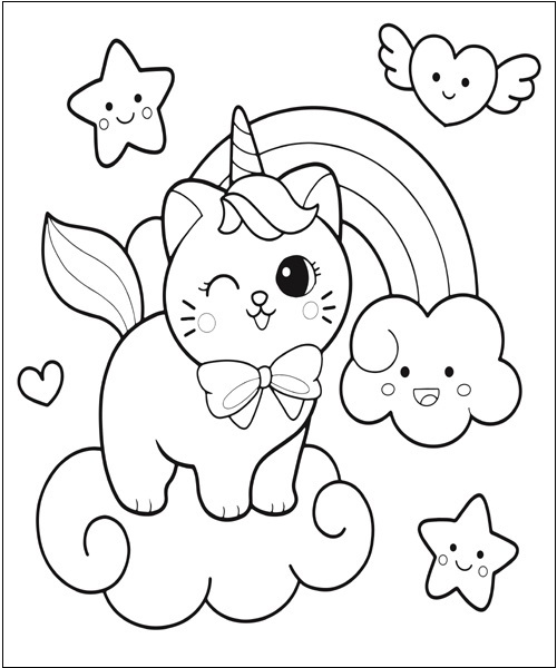 200+ Kitty Coloring Pages: Purr-fectly Adorable Fun 166