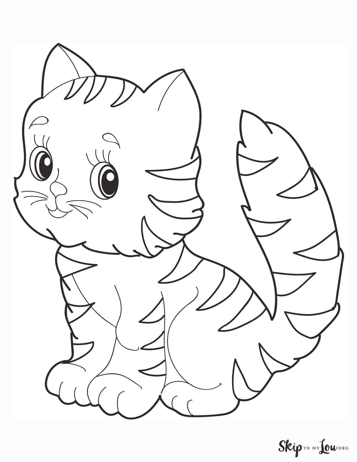 200+ Kitty Coloring Pages: Purr-fectly Adorable Fun 17