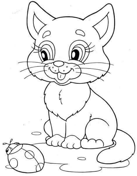 200+ Kitty Coloring Pages: Purr-fectly Adorable Fun 170