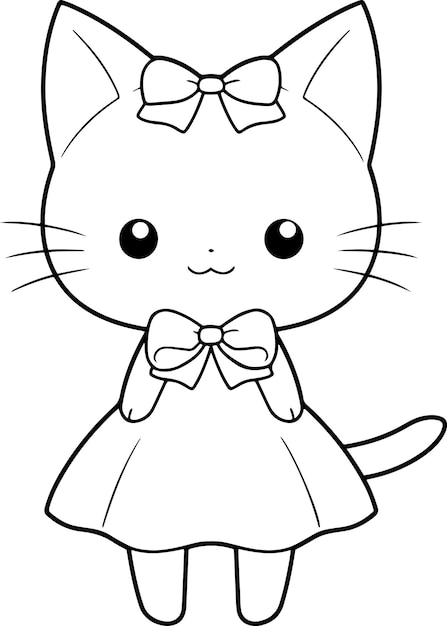 200+ Kitty Coloring Pages: Purr-fectly Adorable Fun 171