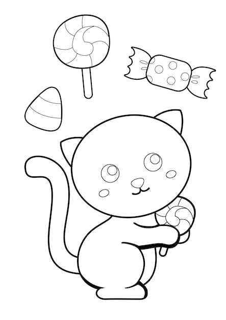 200+ Kitty Coloring Pages: Purr-fectly Adorable Fun 172