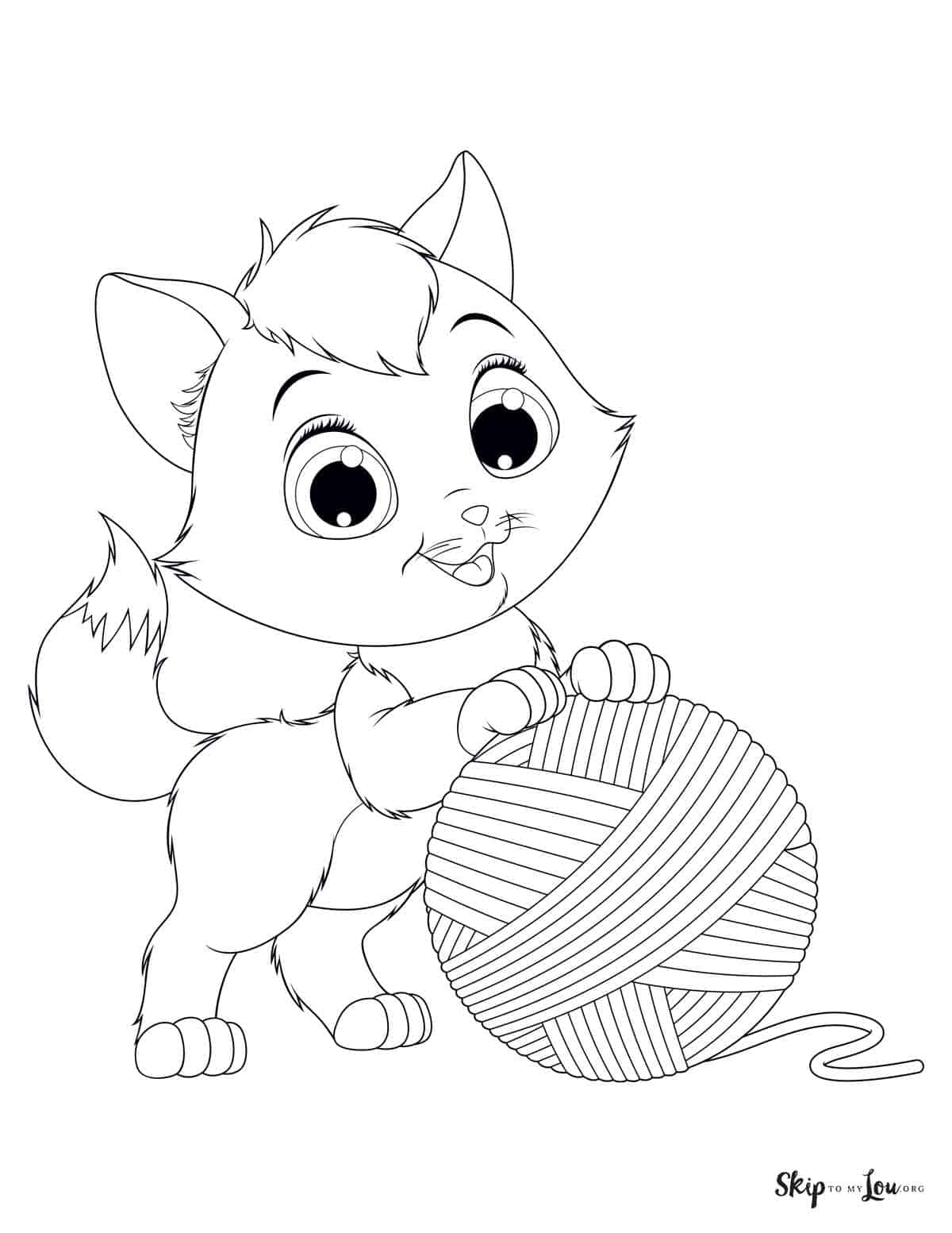 200+ Kitty Coloring Pages: Purr-fectly Adorable Fun 18