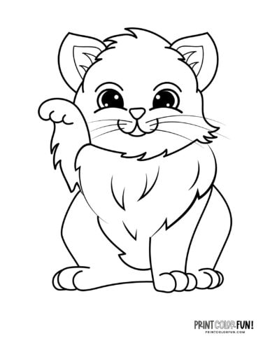 200+ Kitty Coloring Pages: Purr-fectly Adorable Fun 185