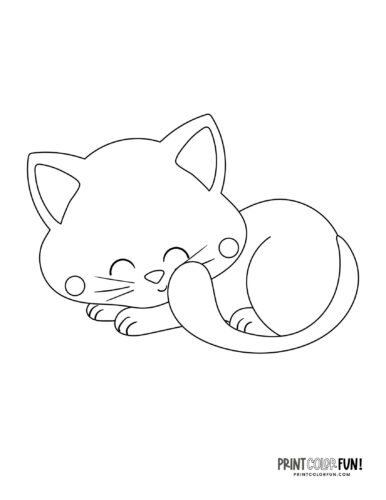 200+ Kitty Coloring Pages: Purr-fectly Adorable Fun 186