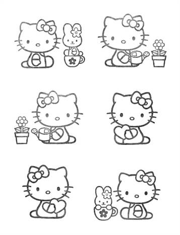 200+ Kitty Coloring Pages: Purr-fectly Adorable Fun 195