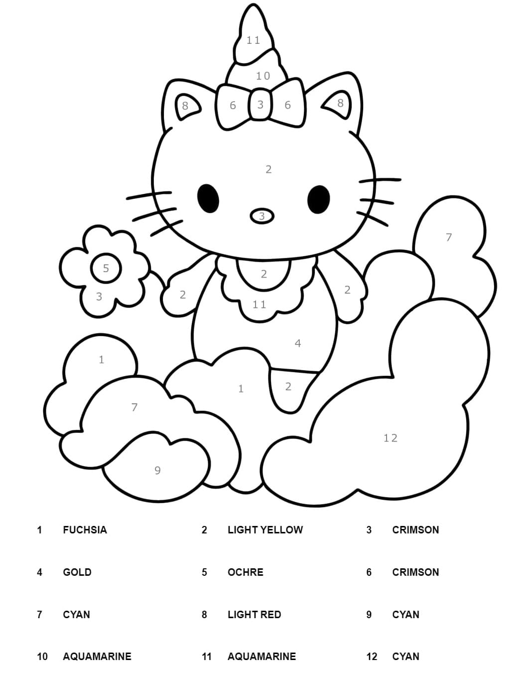 200+ Kitty Coloring Pages: Purr-fectly Adorable Fun 24