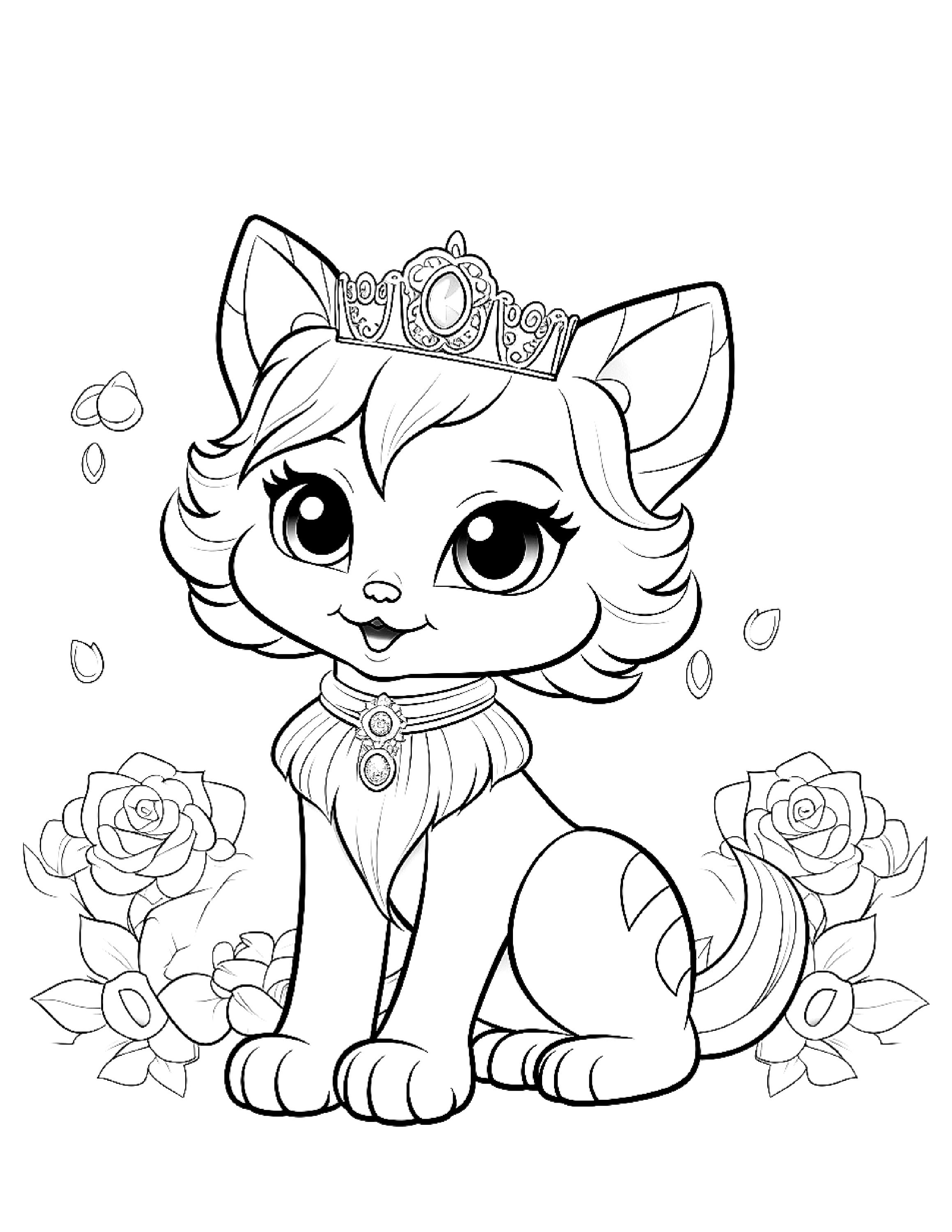 200+ Kitty Coloring Pages: Purr-fectly Adorable Fun 4