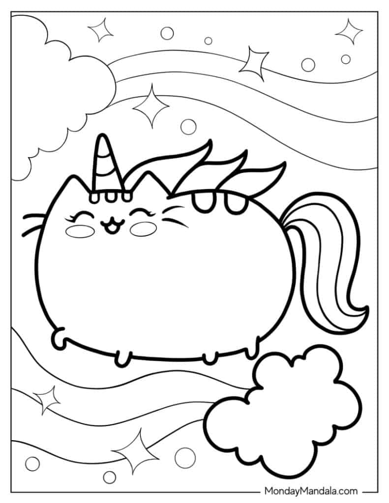 200+ Kitty Coloring Pages: Purr-fectly Adorable Fun 43