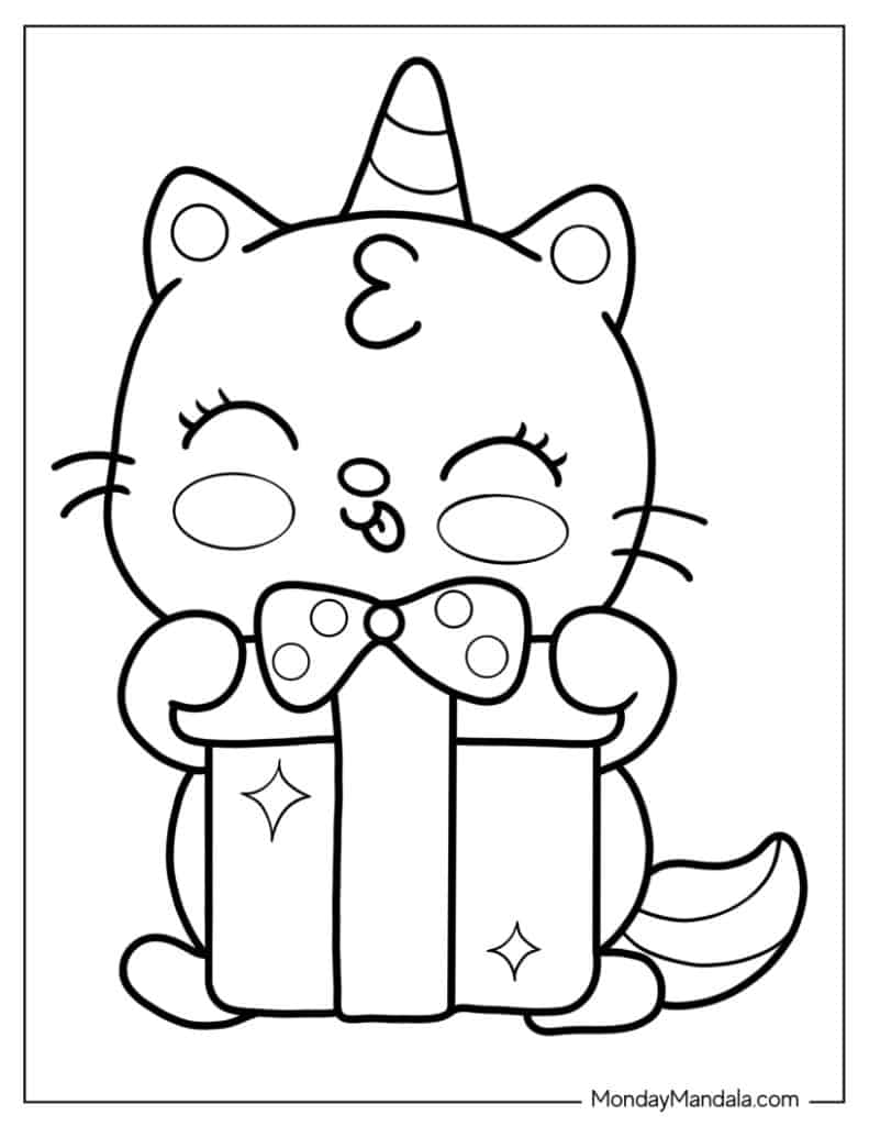 200+ Kitty Coloring Pages: Purr-fectly Adorable Fun 44