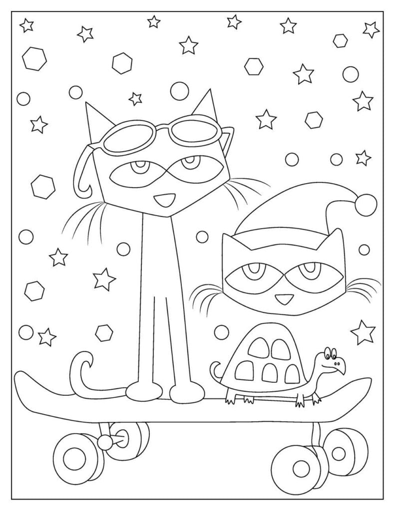 200+ Kitty Coloring Pages: Purr-fectly Adorable Fun 46