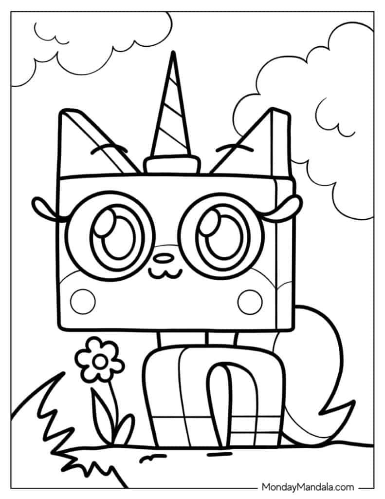 200+ Kitty Coloring Pages: Purr-fectly Adorable Fun 51