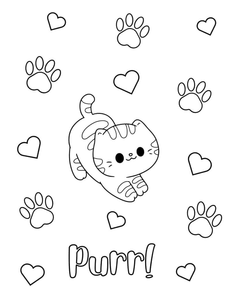 200+ Kitty Coloring Pages: Purr-fectly Adorable Fun 53