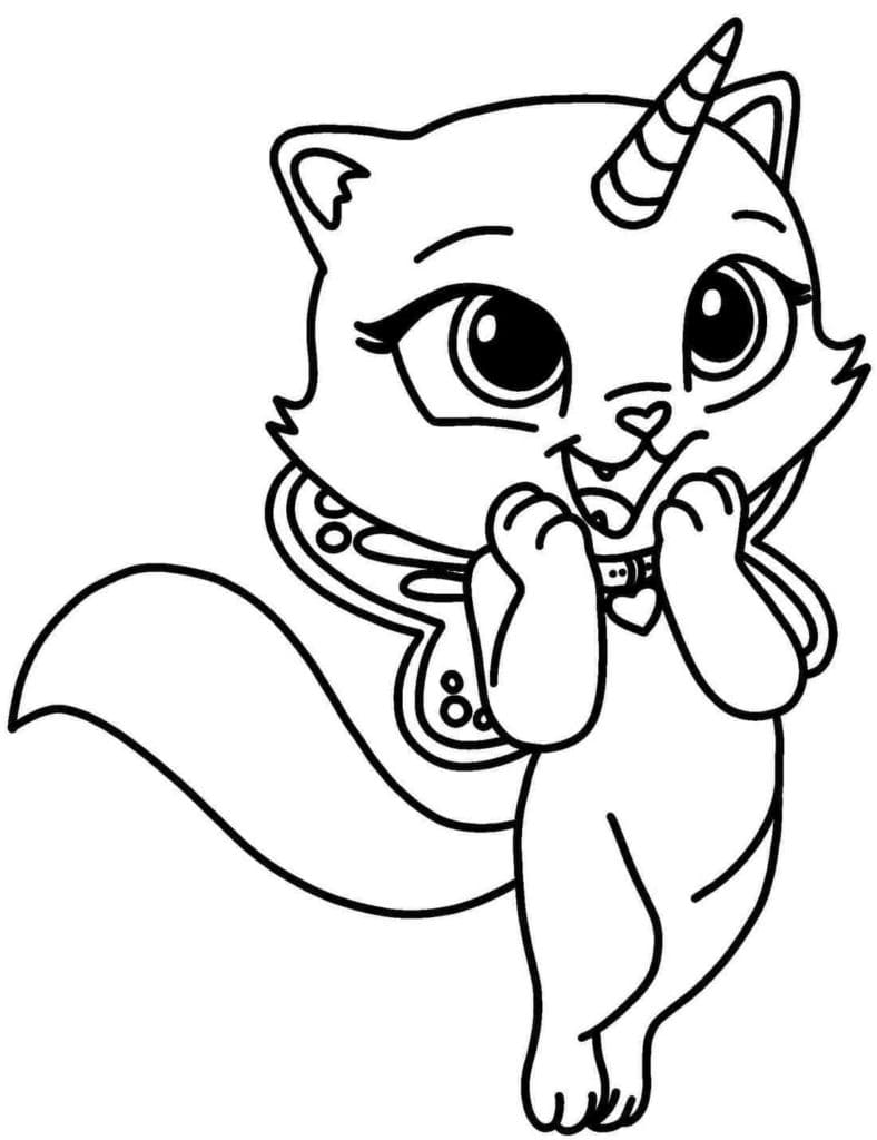 200+ Kitty Coloring Pages: Purr-fectly Adorable Fun 54