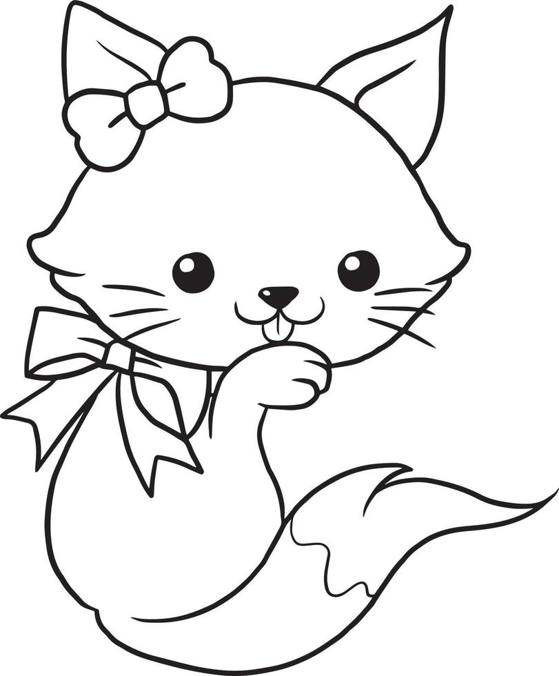 200+ Kitty Coloring Pages: Purr-fectly Adorable Fun 55