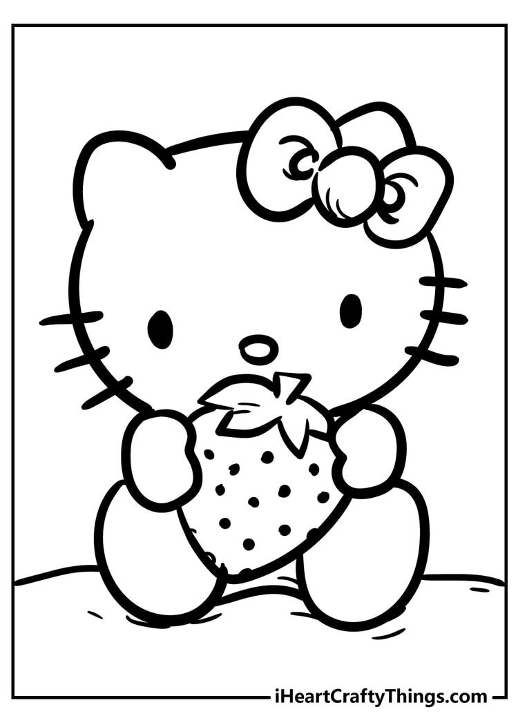 200+ Kitty Coloring Pages: Purr-fectly Adorable Fun 59