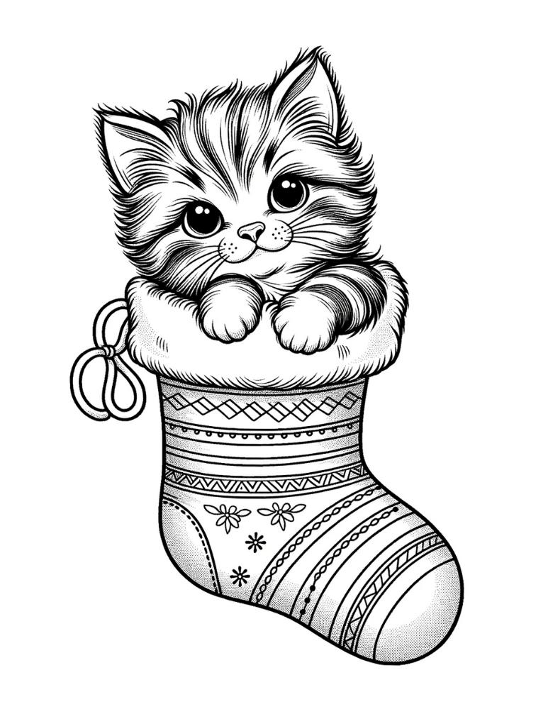 200+ Kitty Coloring Pages: Purr-fectly Adorable Fun 72