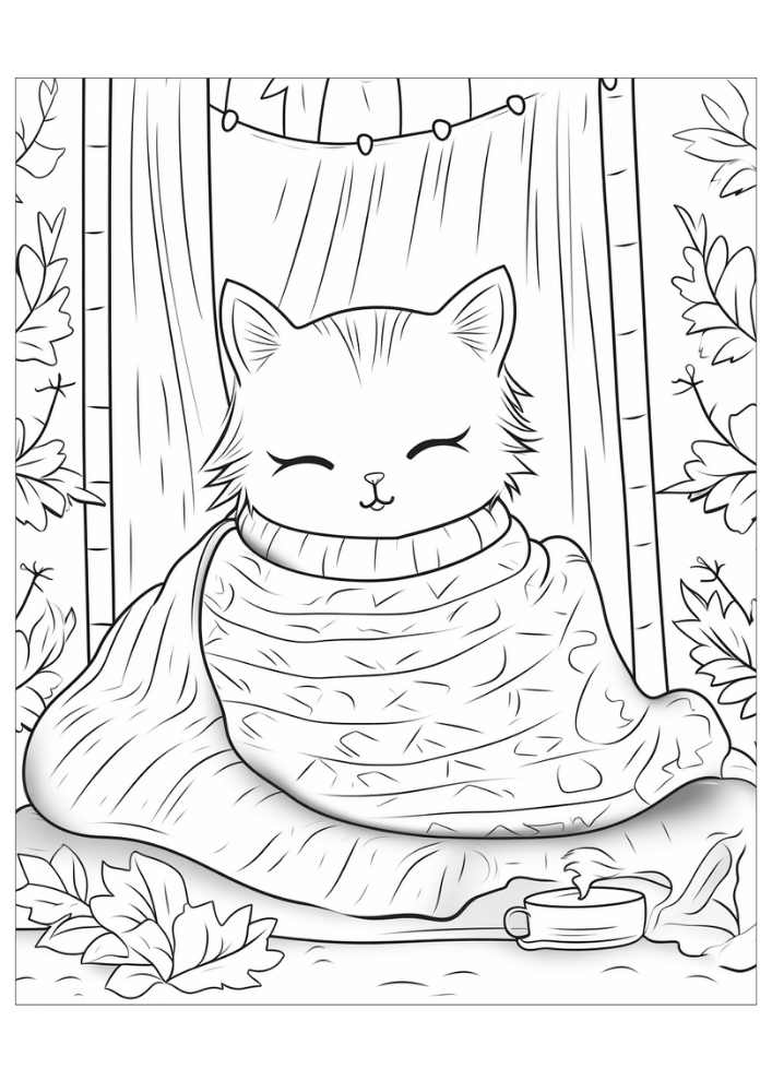 200+ Kitty Coloring Pages: Purr-fectly Adorable Fun 83