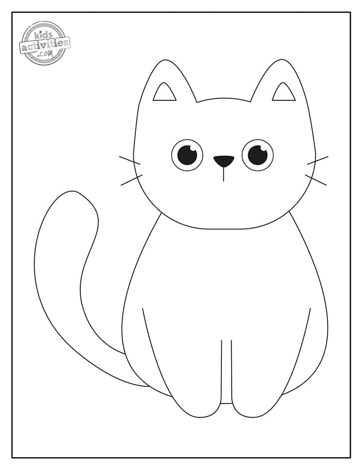 200+ Kitty Coloring Pages: Purr-fectly Adorable Fun 91