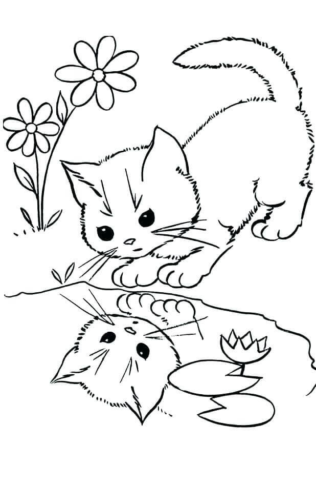 200+ Kitty Coloring Pages: Purr-fectly Adorable Fun 96