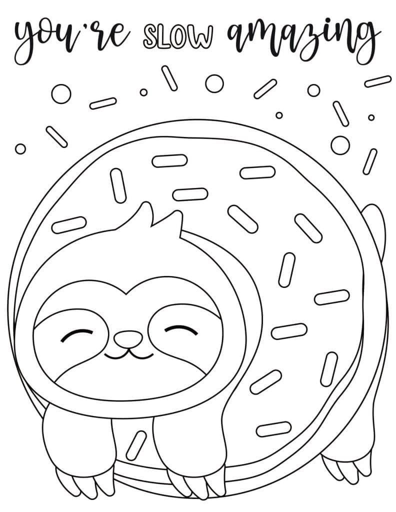 80+ Donut Coloring Pages: Sweet and Fun Designs 24