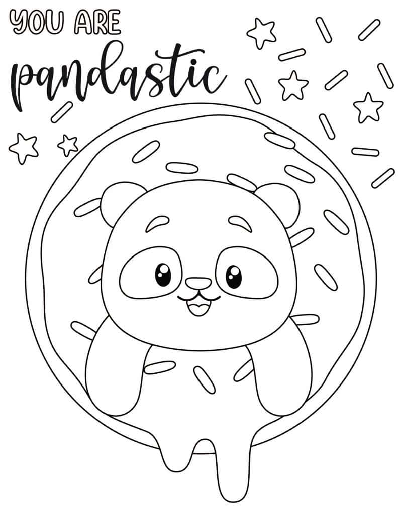 80+ Donut Coloring Pages: Sweet and Fun Designs 25