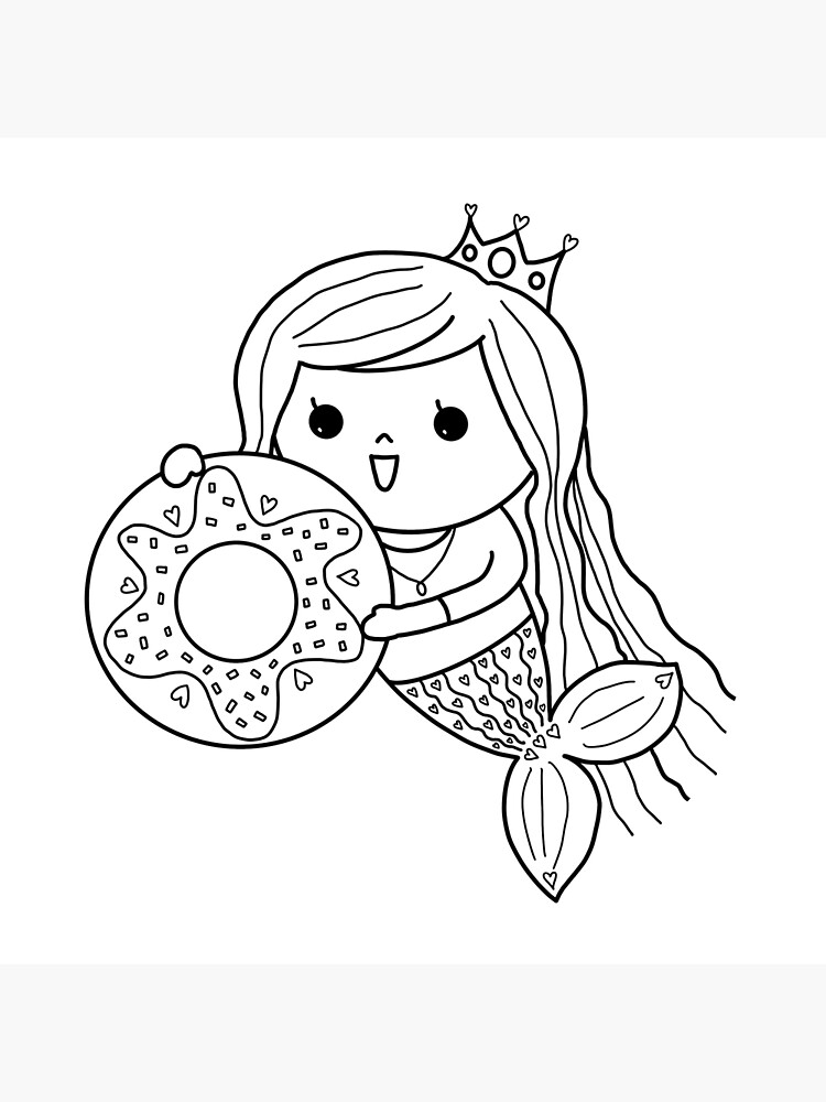 80+ Donut Coloring Pages: Sweet and Fun Designs 39