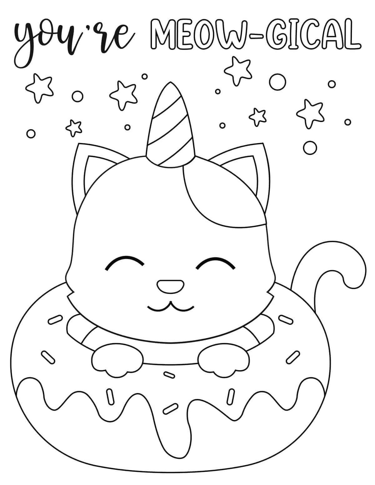 80+ Donut Coloring Pages: Sweet and Fun Designs 41