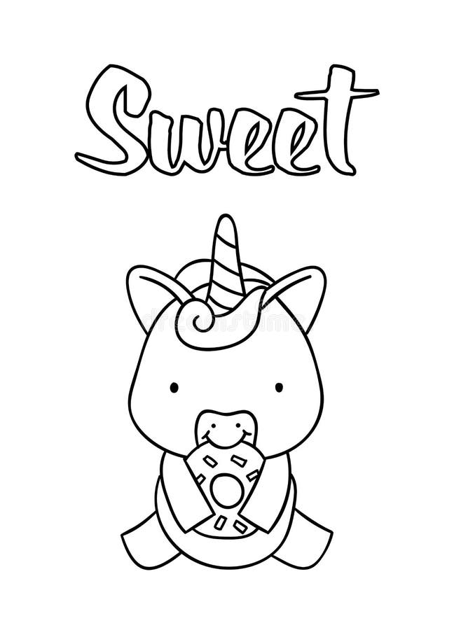 80+ Donut Coloring Pages: Sweet and Fun Designs 43